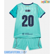 Camisa de time de futebol Barcelona Dani Olmo #20 Replicas 3º Equipamento Infantil 2026-27 Manga Curta (+ Calças curtas)